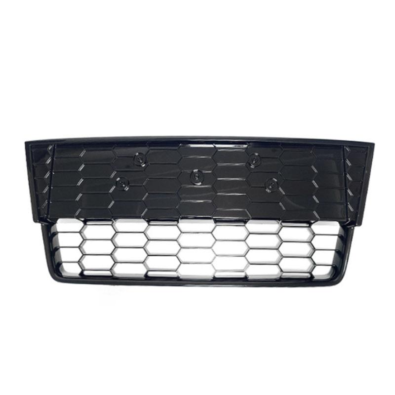 Car Accessories For Ford Focus 2012 2013 2014 Front Bumper Lower Grille Racing Grille Grills Honeycomb Glossy Matte Black Mesh