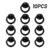 10 Pcs Ring Pull Handle Kitchen Cupboard Cabinet Zinc Alloy Door Handle Drawer Drop Knobs 32*44mm Drawer Knob Pull Ring