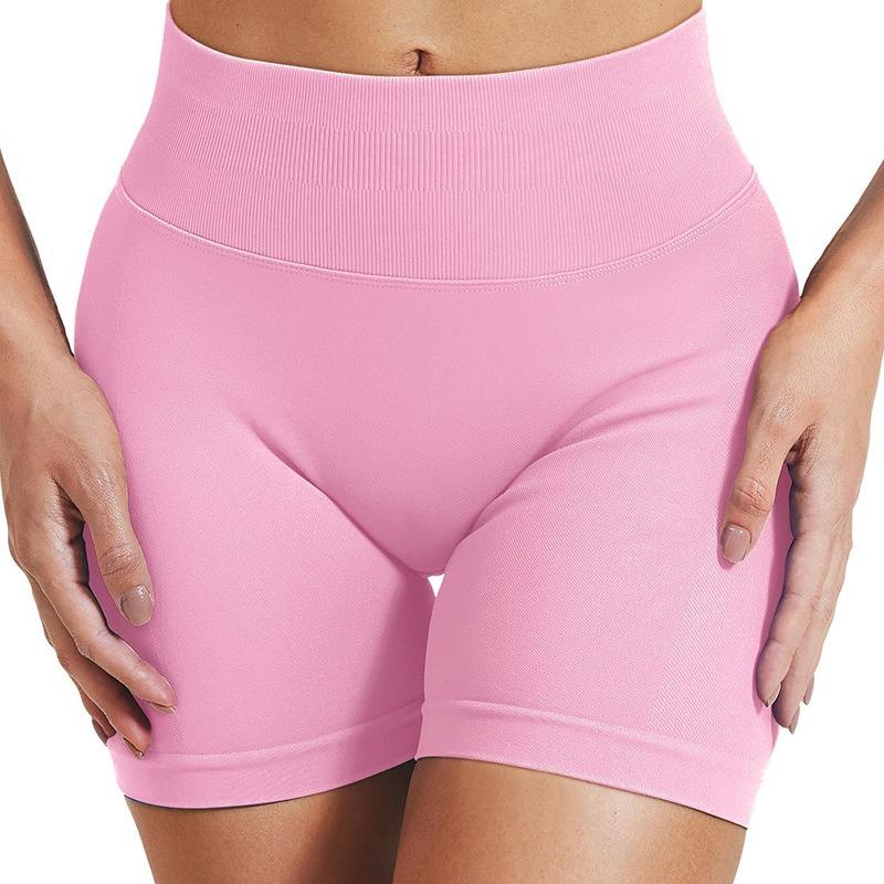 Women's High-Waisted, Butt-Lifting 3/4-Length Yoga Shorts – Fitness and Running Trousers