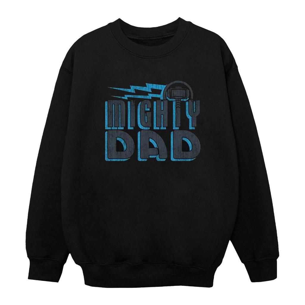 Marvel Mens Thor Mighty Dad Sweatshirt