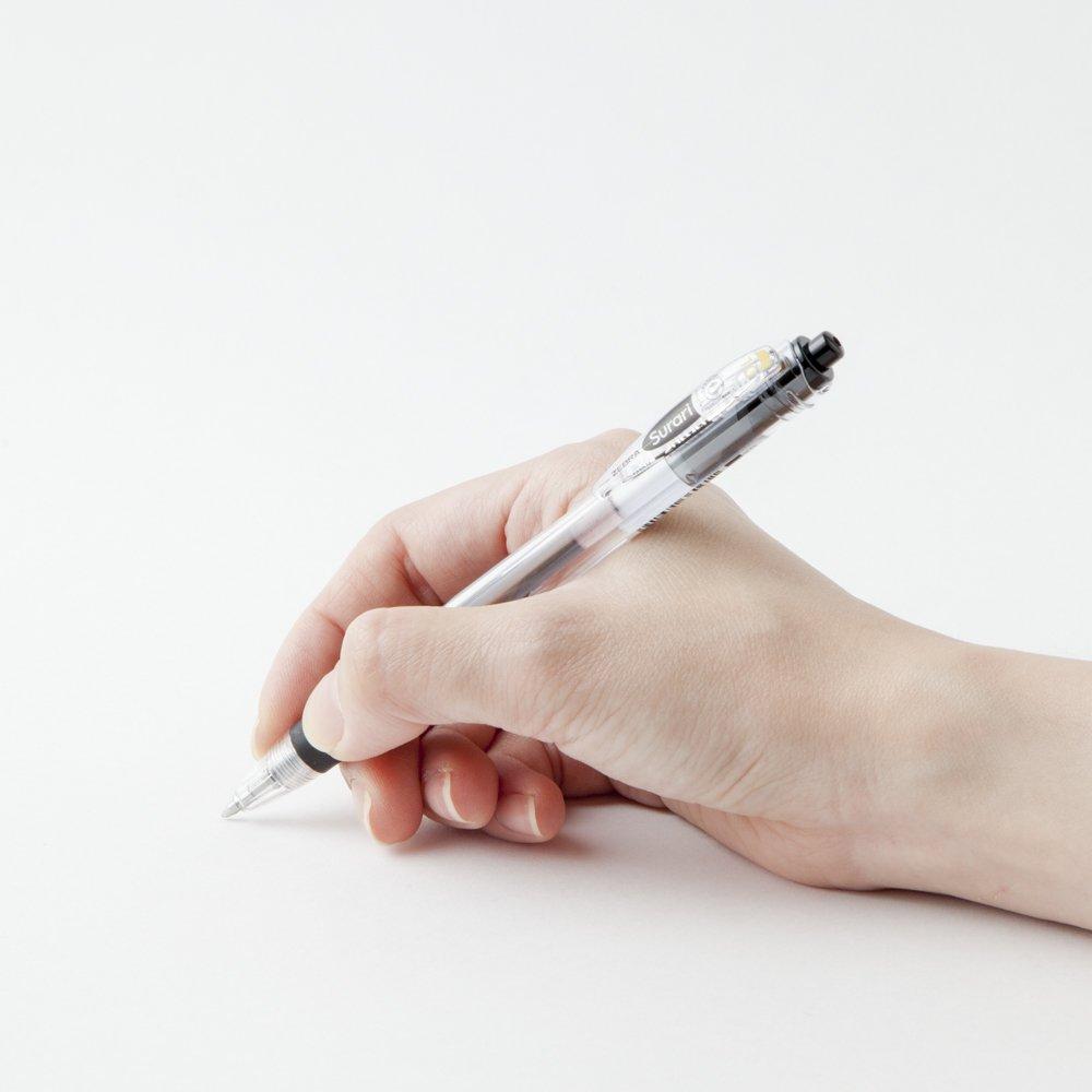 Zebra Slurry Black Ballpoint 10 1.0 Oil-Based Pens, Pens, B-BNB11-BK