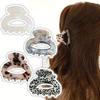 Elegant Sweet Small Oval Hair Claw Clip for Women Secure Grip Hair Accessories Ponytails Cute Hair Clips Sophisticated Style
