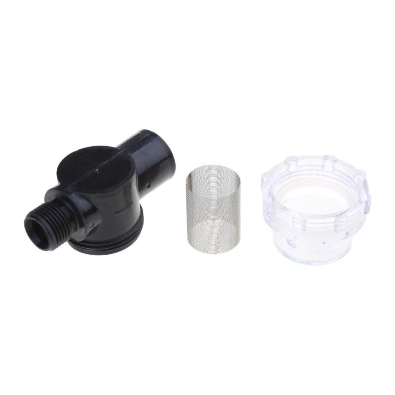 Water Pump Strainer, 1/2Inch Hose Barb In-Line Strainer Twist-On Sprayer Filter for Water Pump RVs Campers Boats