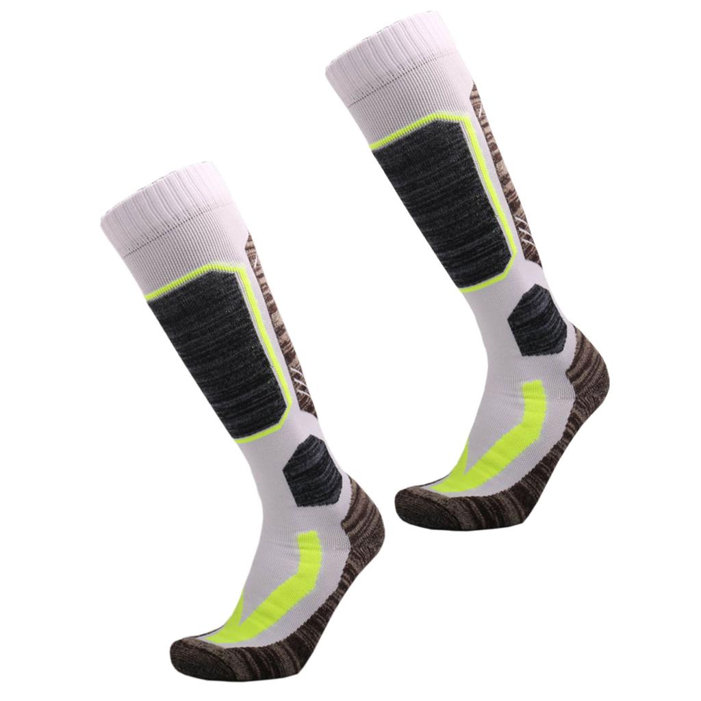 1 Pair Men Women Cotton Ski Socks Cold Weather Socks for Snowboarding Warm Socks