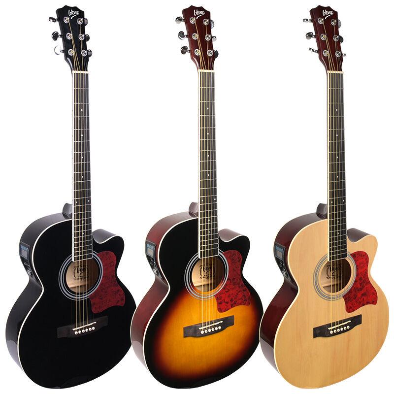 V-Tone Eag Set Bk Gitara Elektroakustyczna + Wzmacniacz Gitarowy Zestaw Black