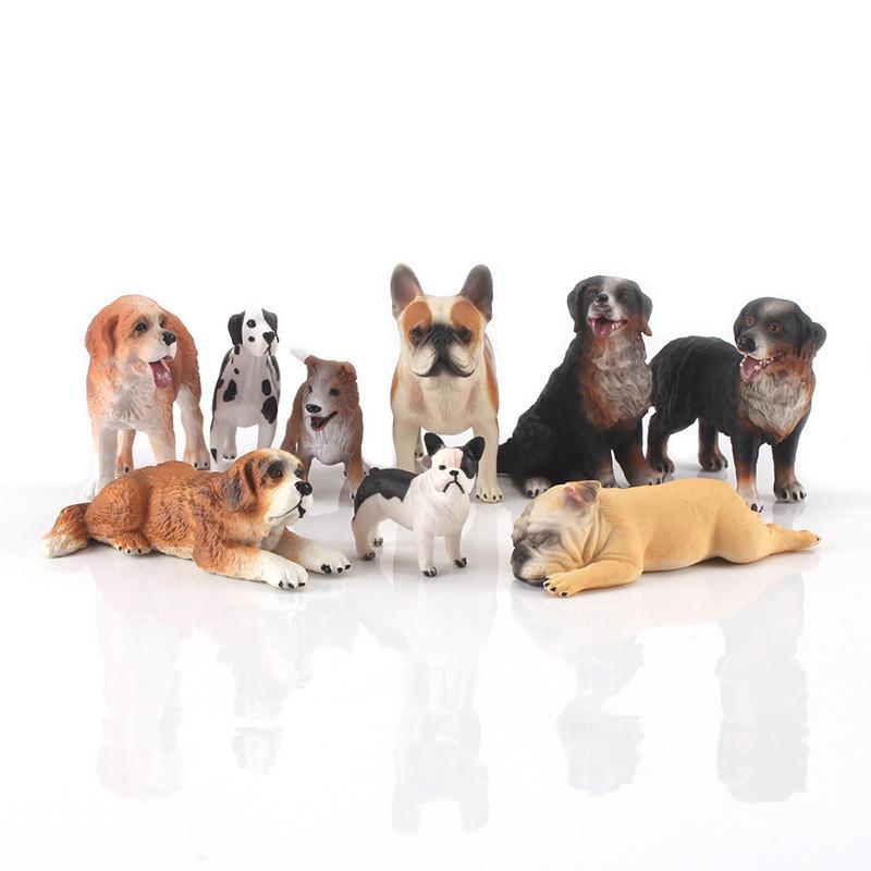 Pvc Saint Bernard Model With Realistic Animal Figures For Collectors And Dog Enthusiasts