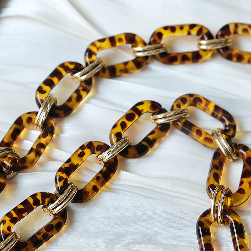 New Phone Chain Accessory Detachable Parts Amber Crossbody Resin Cute Strap Phone Case Chains Acrylic Shoulder Lanyard Hanging Chain