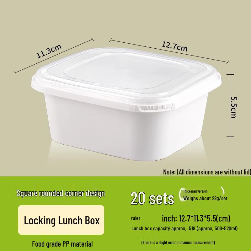 Einweg-Lebensmittelbehälter mit Deckel