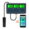 7-in-1 Quality Analyzer For Swimming Pools With Residual For Tuya WiF Suitable For Swimming Pools, Aquaculture, Fish Tanks