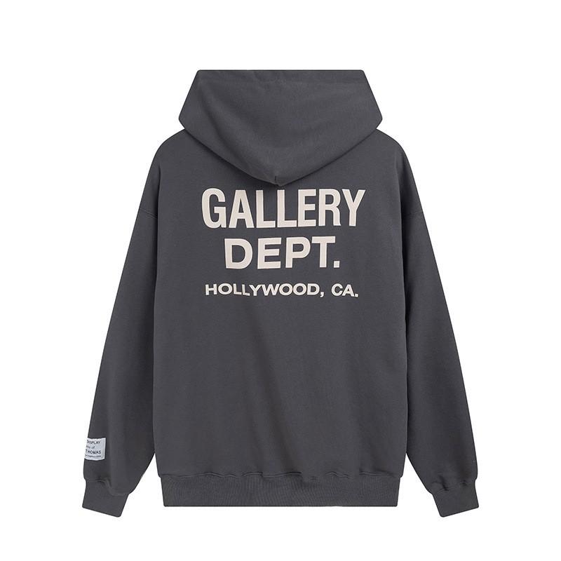 Prémiová GALERIE s potiskem písmen Vintage mikina Unisex Oversized Streetwear Mikina Pánská Dámská
