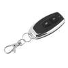 433MHz AB Buttons Matal RF Wireless Transmitter Learning Code Remote Control