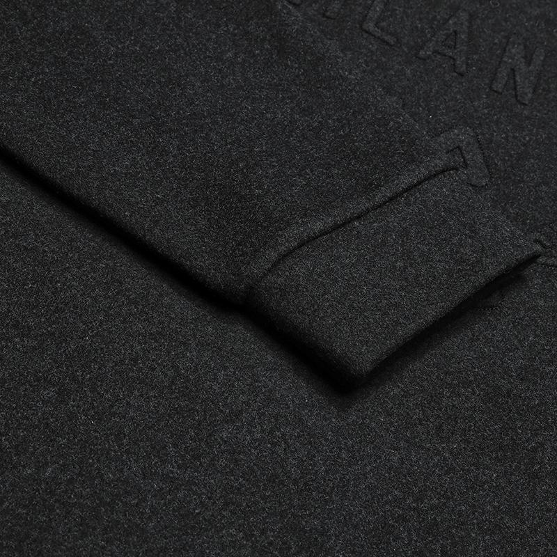 FILA Milano Series Fashion Simple Classic Retro Sports Casual Comfortable Versatile Loose Crew Neck Pullover Sweatshirt Men sweatshirt F11M615214FCC