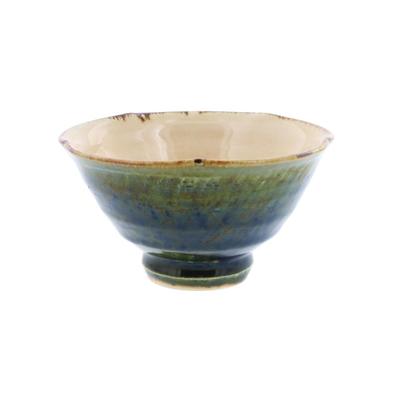 EAST mesa chá diâmetro x altura selvagem Mino micro-ondas Tigela em forma de flor, Oribe, 12.4 7cm, flor, cerâmica, louça, seguro, 220-008-01