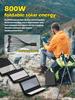15W Portable Folding Solar Panel for Camping, Outdoor USB Charging