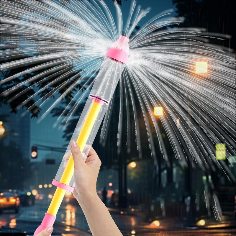 Children s Water Play Toys Scattering Fireworks Water Cannon Fun Water Guns for Kids оранжевый