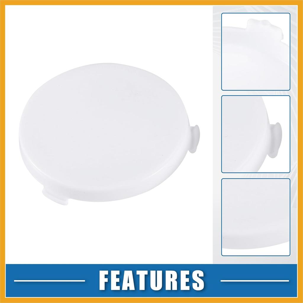Car Dome Courtesy Sail Panel Light Lamp Lens Cover Car Interior Light Lens for Chevy Impala 1962-1967 Plastic White (Set of 2) Replacement