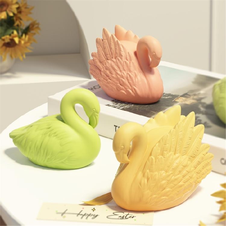 Flamingo Figur Silikonformen Gips Silikonformen für Kerzen Seifenherstellung Fondant Silikonform Epoxidharz Formen