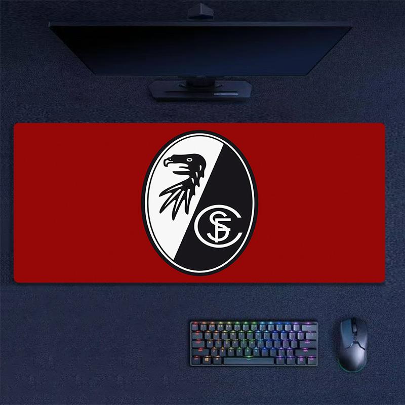 SC Freiburg Print Cushion Non-slip Laptop Tablet Big Mousepad XXL Mat Mini PC Playmat With Lock edge