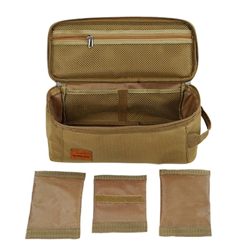 Cooking Utensils Carry Bag Camping Travel Storage Bag Picnic Hiking Lunch Bag Fishing Outdoor Cooking Kitchen Organizers