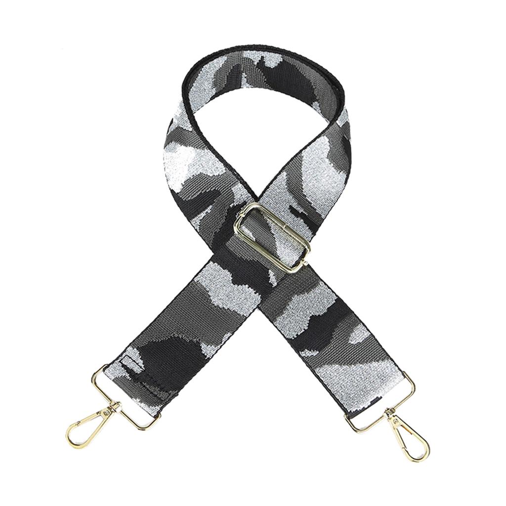 Women Contrast Color Replaceable  Shoulder Crossbody Handbag Belt Bag Strap