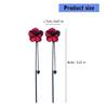 Fashion Drop Floral Tassels Earrings Lightweight Alloy Dangling Jewelry Elegant Ear Accessories Gift for Women