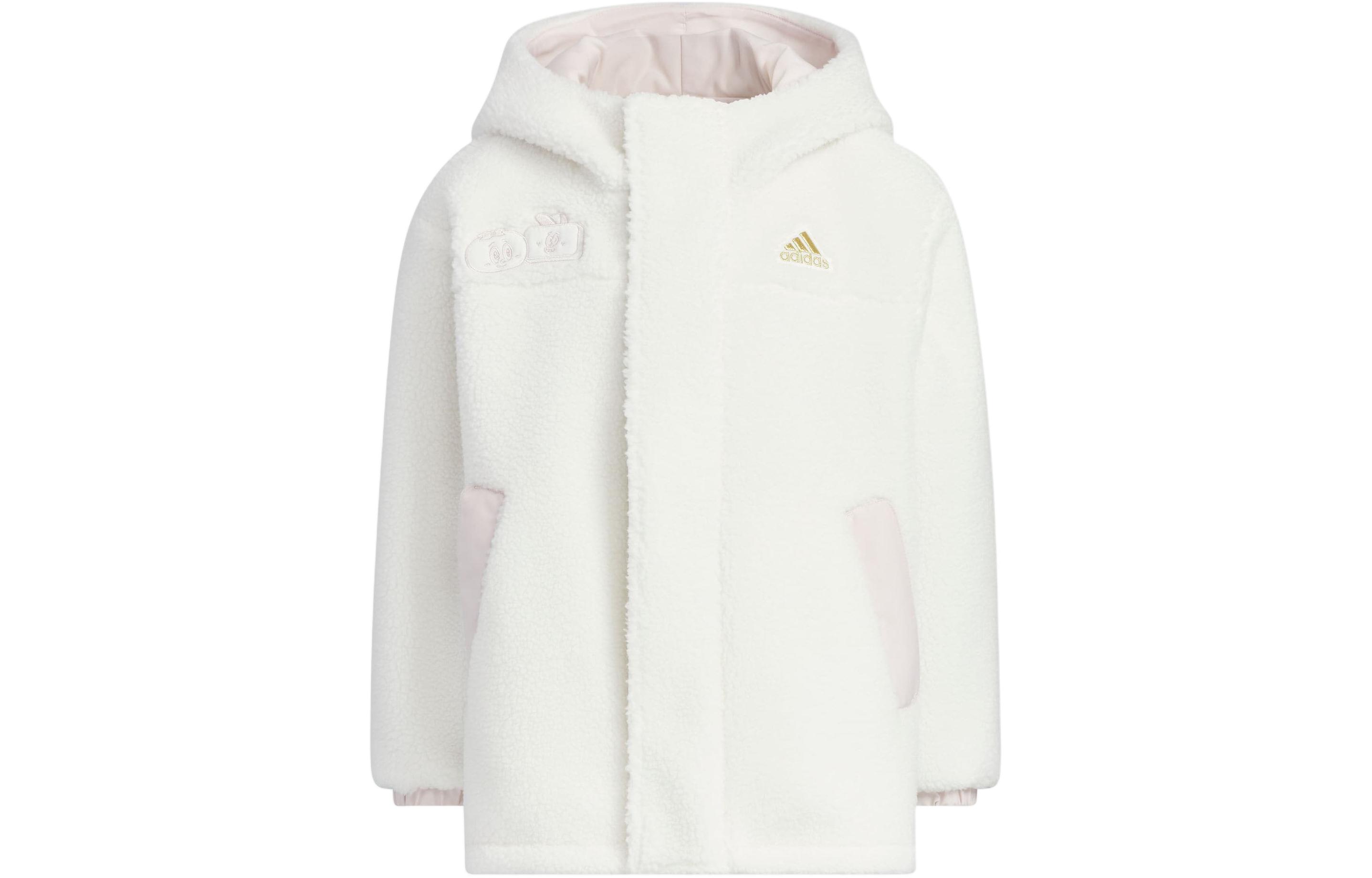 

Adidas Kids Jackets Hooded Moderate JF3853 A116