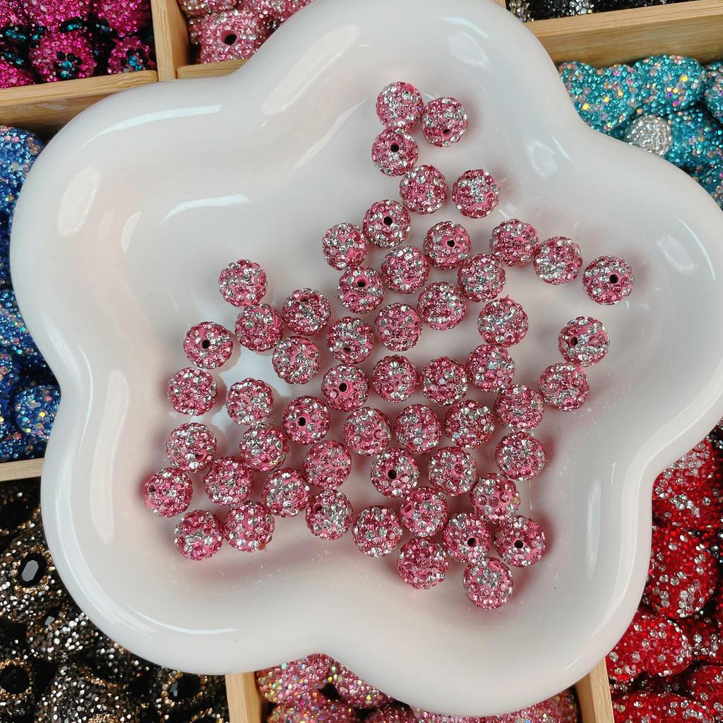 Handmade Rhinestone Crystal Beads for DIY Jewelry: Diamond Ball, Spacer, Pendant Materials