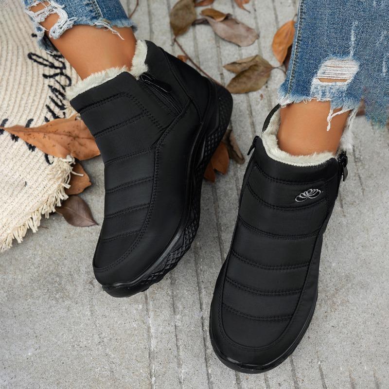 Women's Snow Boots, Women's Thick-soled Warm Cotton Shoes