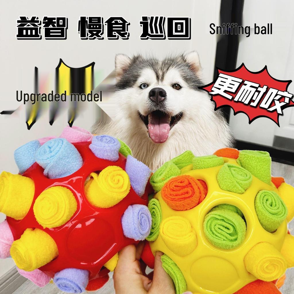 Enhanced Bite-Resistant Pet Snuffle Ball Puzzle Toy