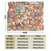 Silence Suzuka Soft Warm Blankets Umamusume Airplane Travel Plush Throw Blanket Outdoor Flannel Bedspread Sofa Bed Cover