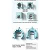 U Shaped Plumbing Spanner Aluminum Alloy Inlet Hose Wrench  Water Heater Maintenance