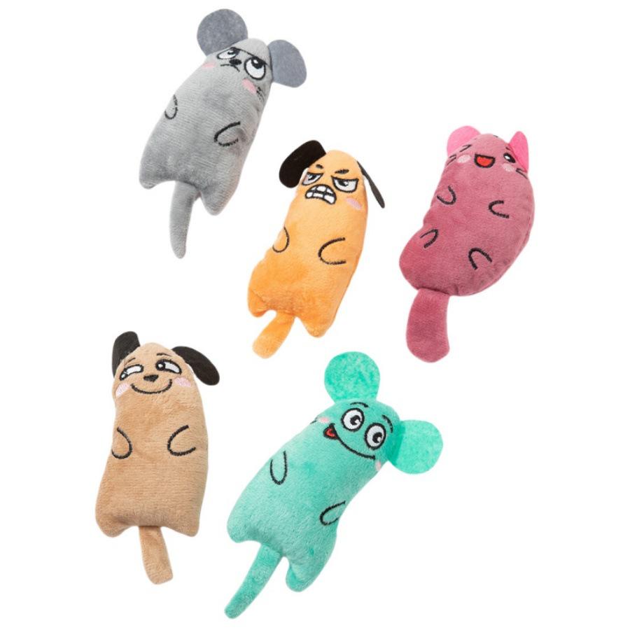 Catnip Emoji Plush Toy for Cats - Boredom Relief & Energy Burner