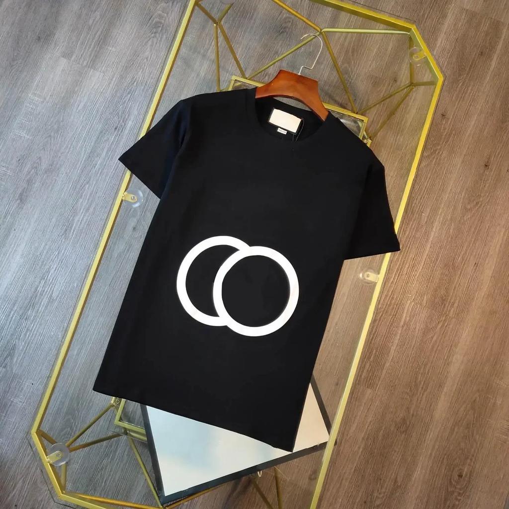 Men's and Women's Men's T Shirt Cotton Fashion Oversized Designer Tops Letter Print Summer White Black T-Shirt