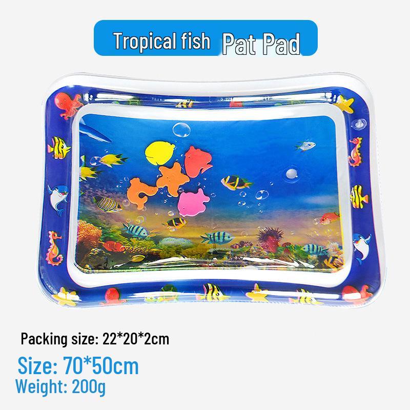 Inflatable Baby Water Mat - PVC Patting Cushion for Crawling Babies