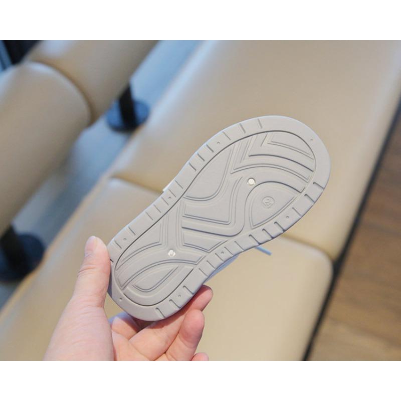 Children’s White Sneakers, Spring/Autumn New Arrival, Boys’ Lightweight Sports Shoes, Girls’ Casual Skate Shoes, Soft-Soled Baby Flats