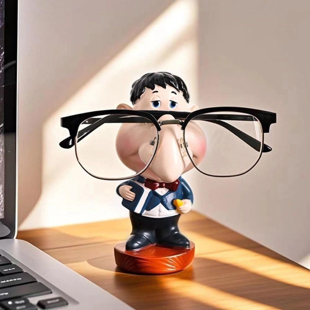 Nose Smile Design Eyeglass Rack Decorative Glasses Display Stand Eyeglass Holder  Office Desk