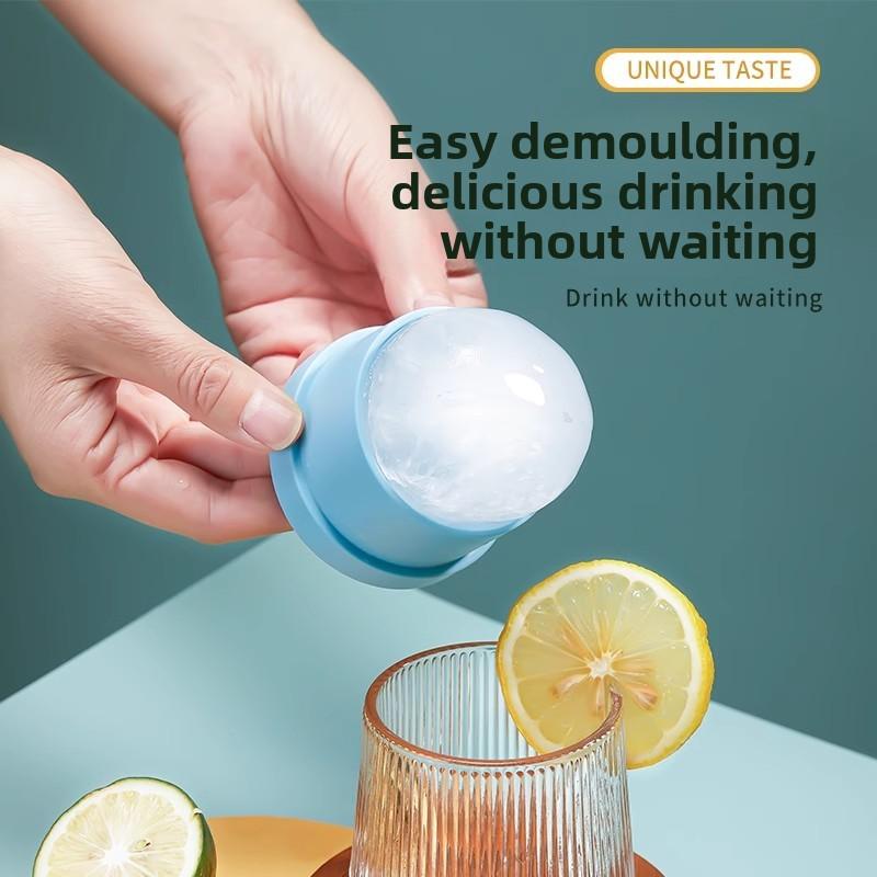 Ice Hockey Round Ice Grid Large Round Ball Household Food Grade Ice Box