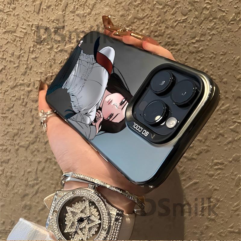 Anime Goddess iPhone 15 Pro Mobile Case - Laser Protection, Anti-Drop Hard Cover for Apple 13/14/11XsMax/11/12/Mini.