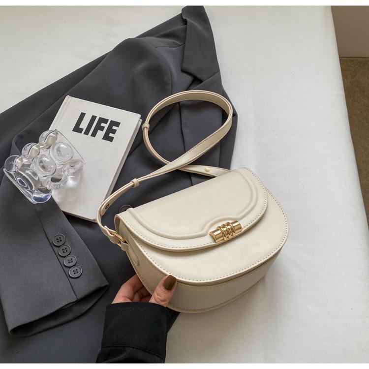 Vintage Saddle Bag 2023 Small Minimalist Shoulder Bag Classic Handbag Crossbody Bag