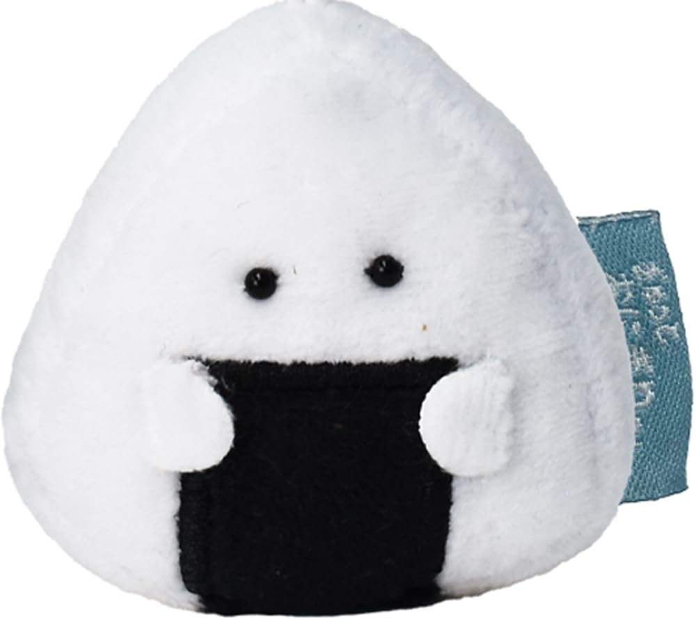 

Ippinsha Gyutto Nori Mascot Stuffed Toy Gift 47021 Onigiri-san Onigiri-san