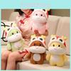 Chinese Zodiac Lion Dance Hat Horse Plush Toy With Pp Cotton Filling For Lunar New Year Gifts