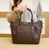 Simple Printed Handbag Women's Tote Bag New Trend Fashion Retro Large Capacity Shoulder Messenger Bag