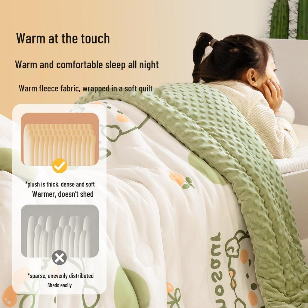 Children's Bean Quilt: Four-Season Blanket for Babies and Toddlers