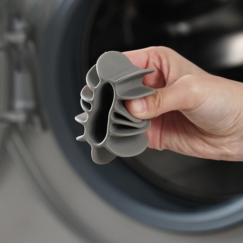 3/2/1PCS Silicone Magic Laundry Ball Reusable Clothes Hair Cleaning Tool Pet Hair Remover Washing Machine Cat Hair Catcher Laundry Ball