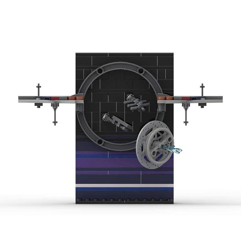 Building Block Compatible 168474 Sojourn - Through The Gate, Creative Star Wars Postcard, Puzzle Assembly