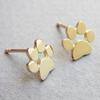 1 Pair Earrings Stylish Animal Footprint Shape Alloy Women Teen Girls Jewelry Studs for Birthday
