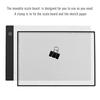 A4 Ultra Thin Light Box LED Artcraft  Eye Protecting Tracing Light Pad with Seperate Scaled Panel Holder Clamp Stepless