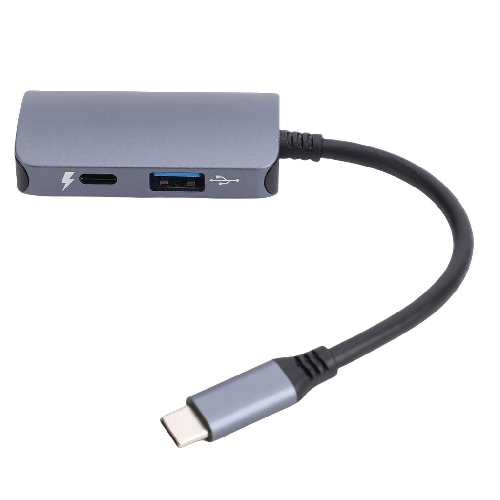 USB C zu AR Brillen Adapter Passend für Brillen und Play Adapter mit 4K 60Hz Videoausgabe PD65W Laden