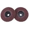 3/6 Pcs Flap Discs 80 Grits Sanding Disc 75mm Zirconium Corundum Polishing Wheel