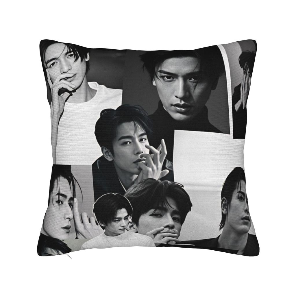 Zhang Linghe Pillow Case  Soft Pillow Cover For Living Room Sofa Retro Trendy Cushion Cover